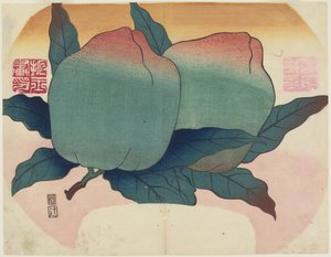 Fruta en la vid, c. 1830 de Hogyoku